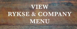 view rykse & company menu